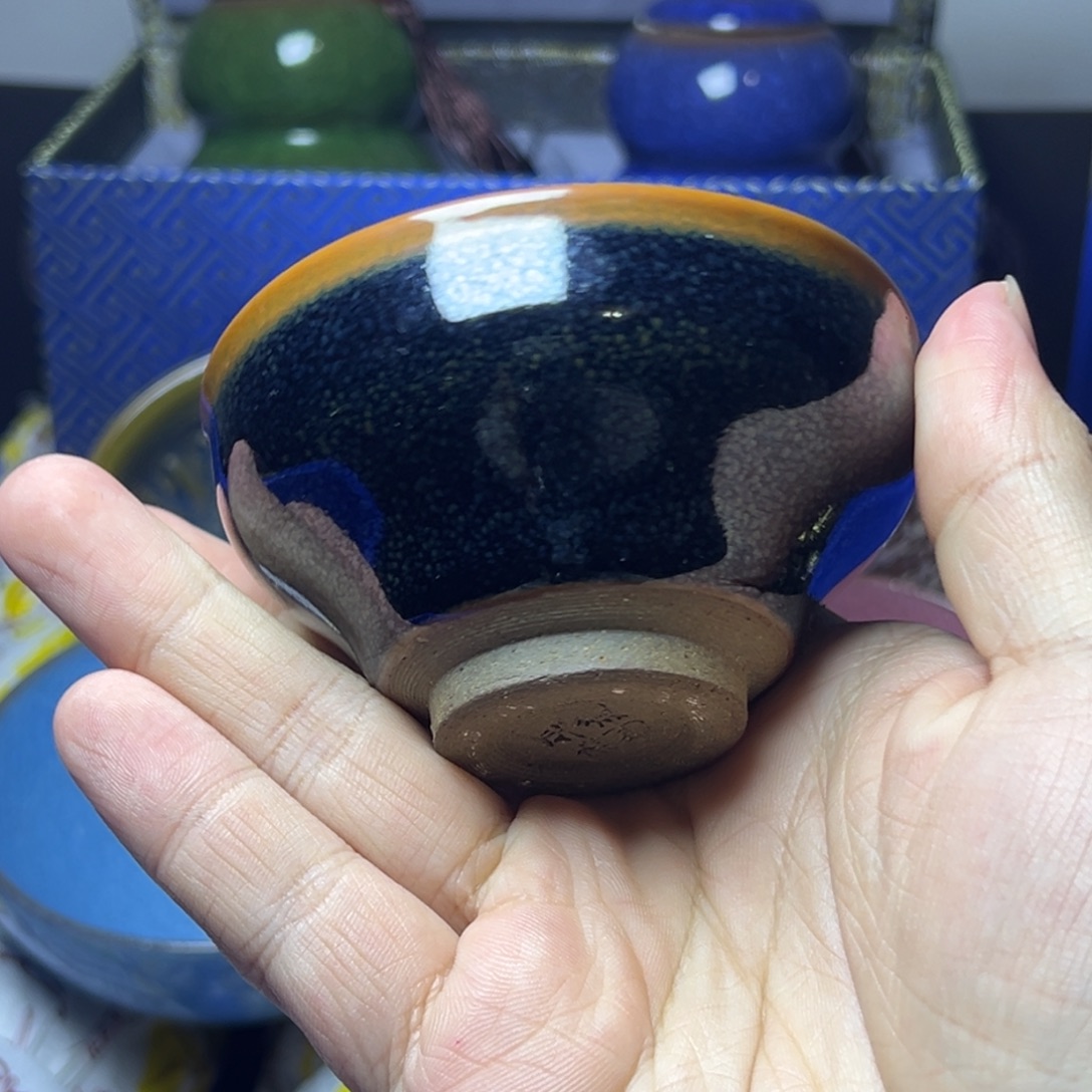 茶盏建阳建盏喝茶主人杯
