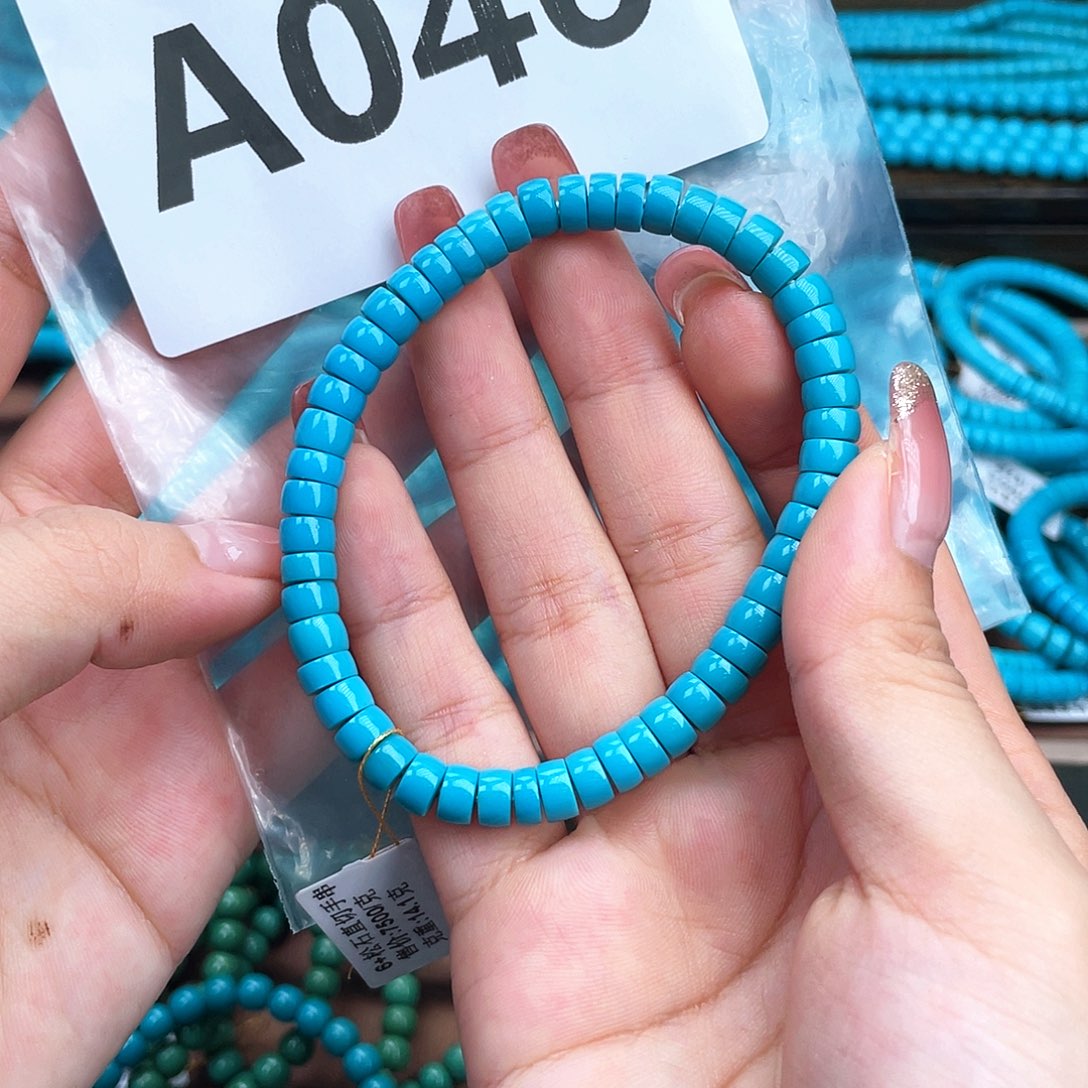 绿松石珠宝奇石未镶嵌