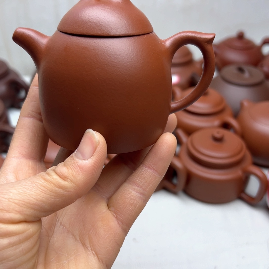 n*u紫砂半手微瑕秦权