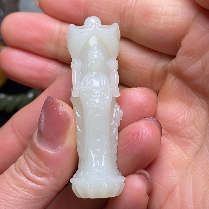 【闪购商品】和田玉挂件未镶嵌用****1