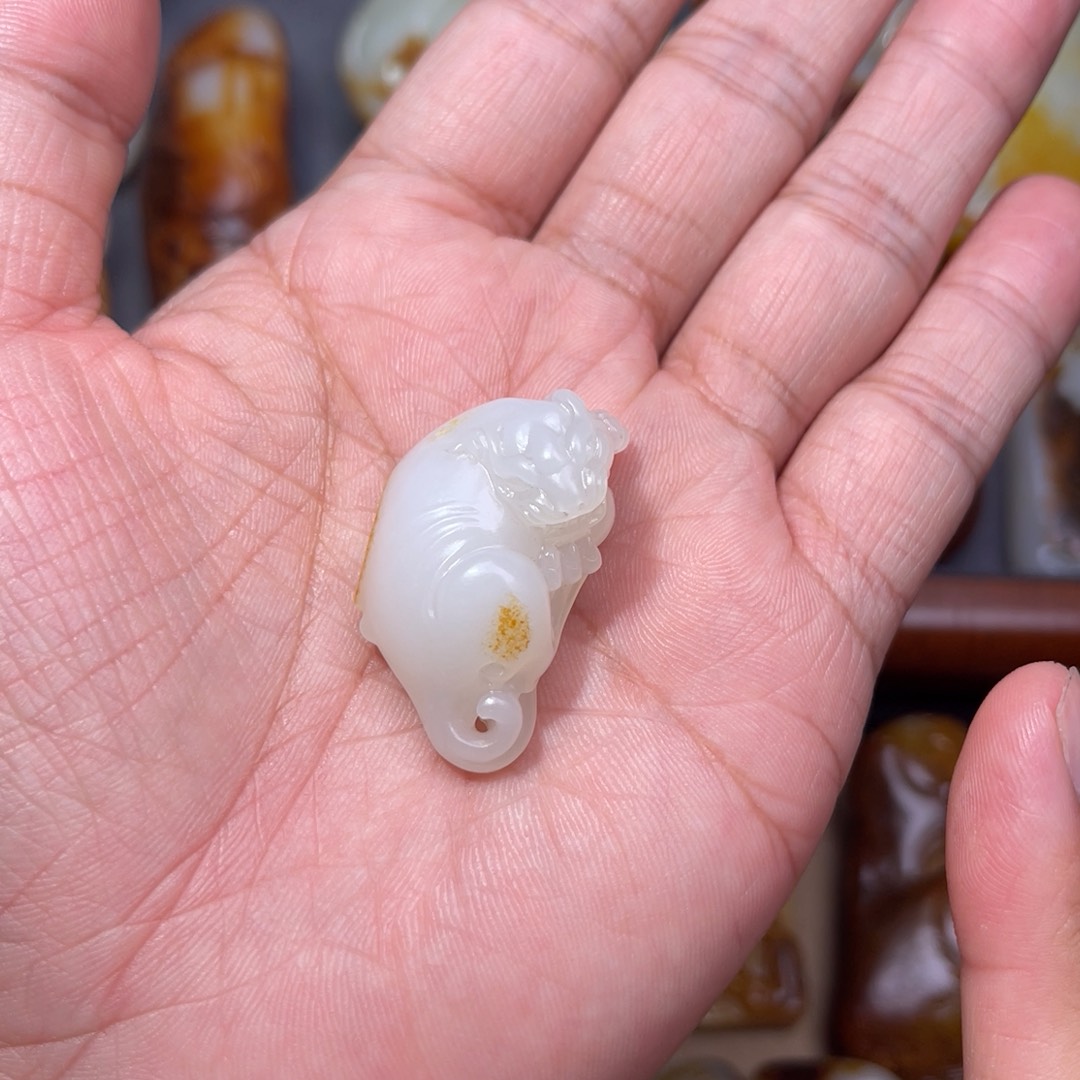 和田玉挂件未镶嵌