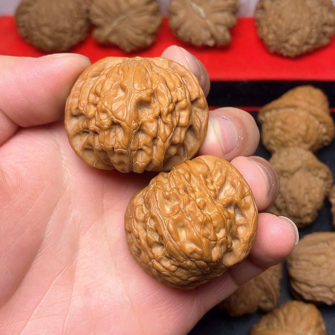 文玩核桃把件ℋ****41.5正磨