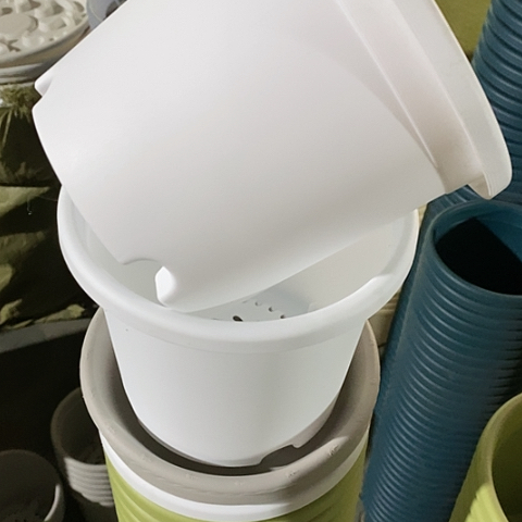 树脂四季2#无托纯白12个