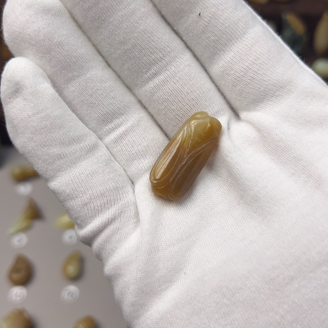 岫岩河磨玉（透闪石质玉）未镶嵌颈饰