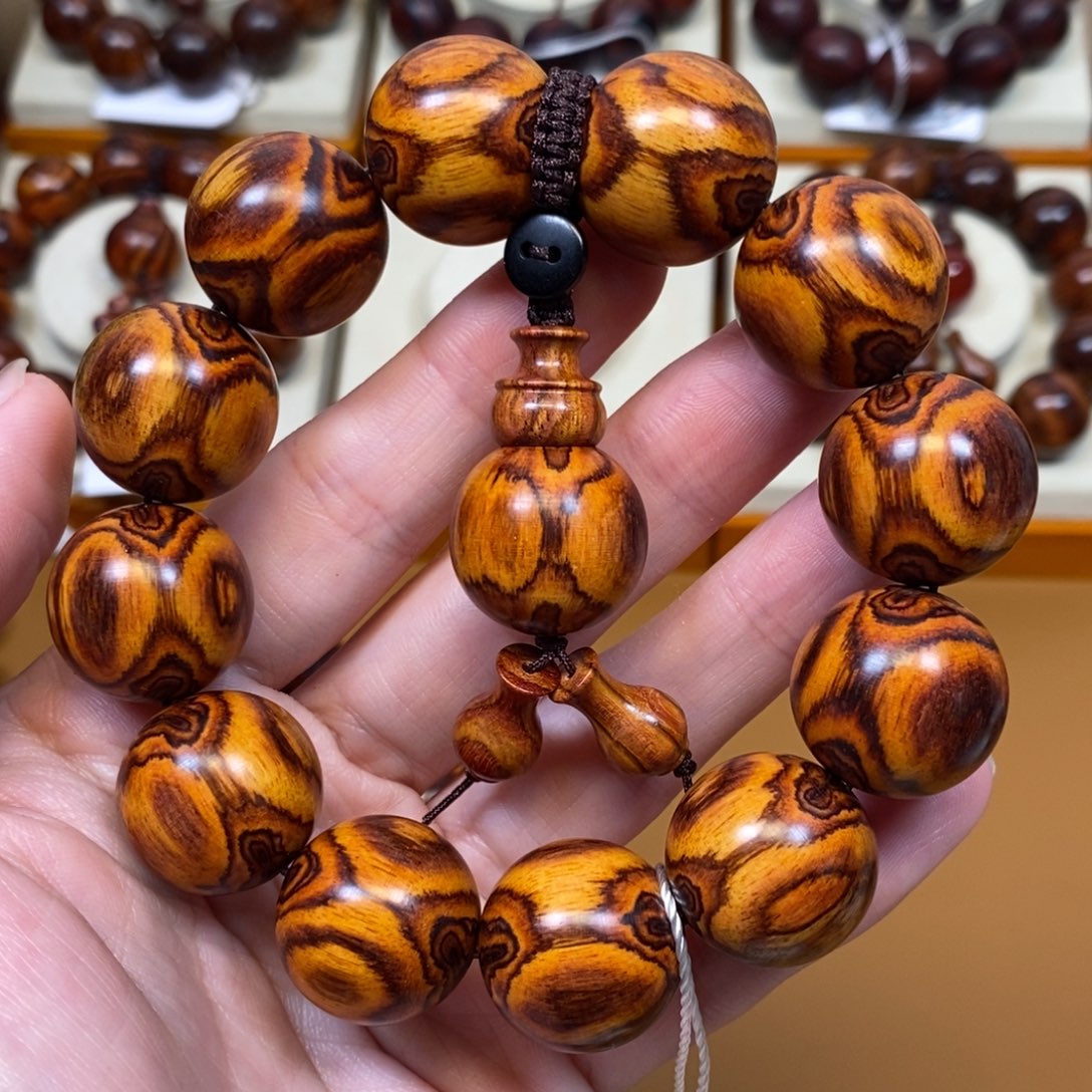 黄花梨/降香黄檀手串/手链海南黄花梨2