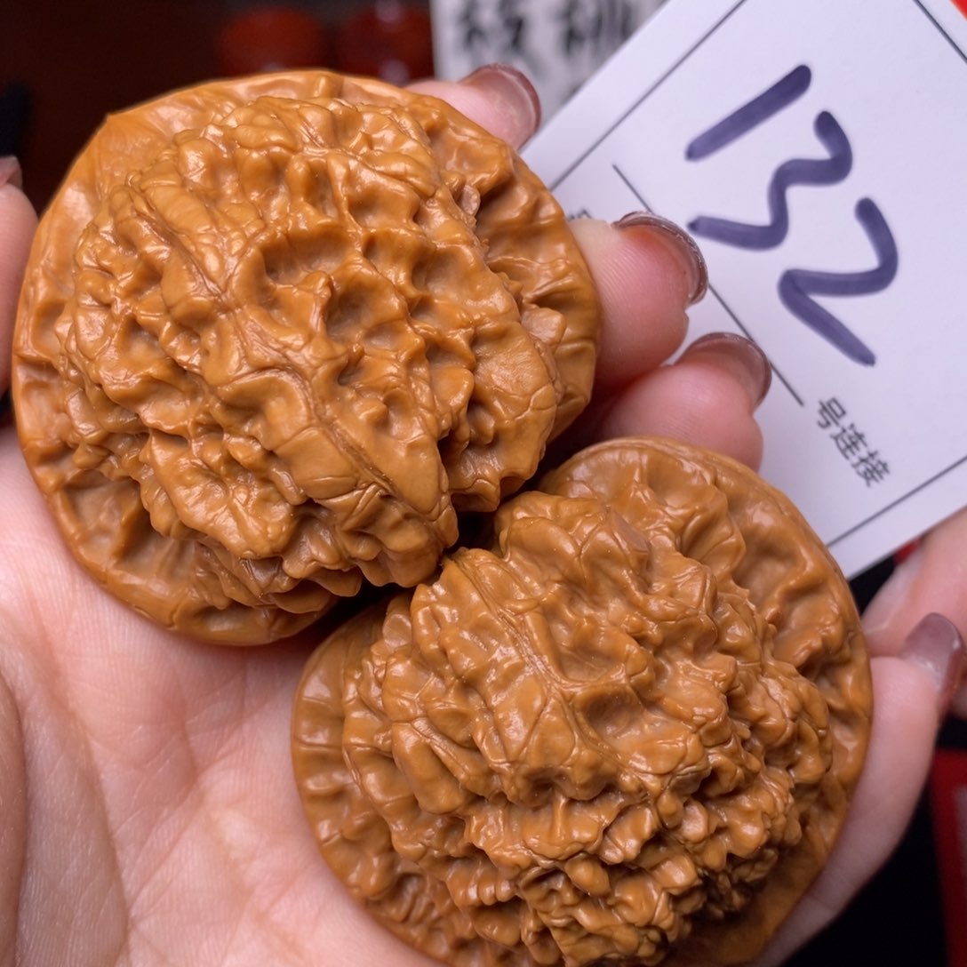 文玩核桃把件132官帽5.0