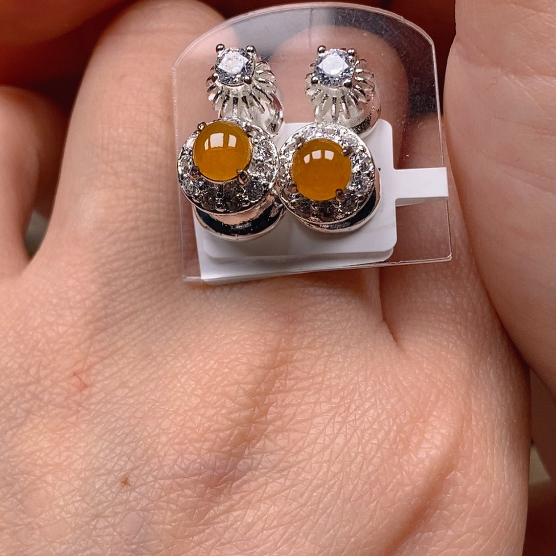 翡翠戒指未镶嵌翡翠蛋面