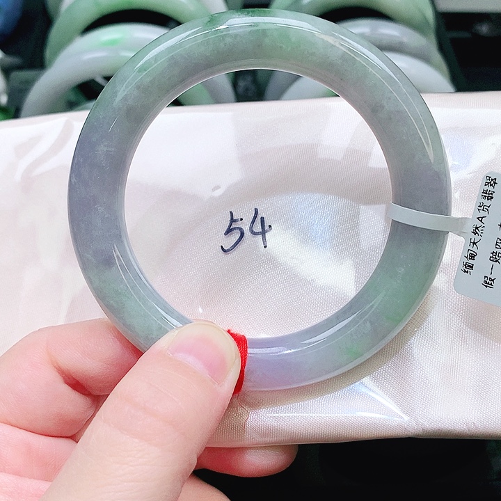 翡翠未镶嵌手镯0996