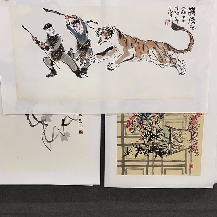 国画手寫手繪作品98