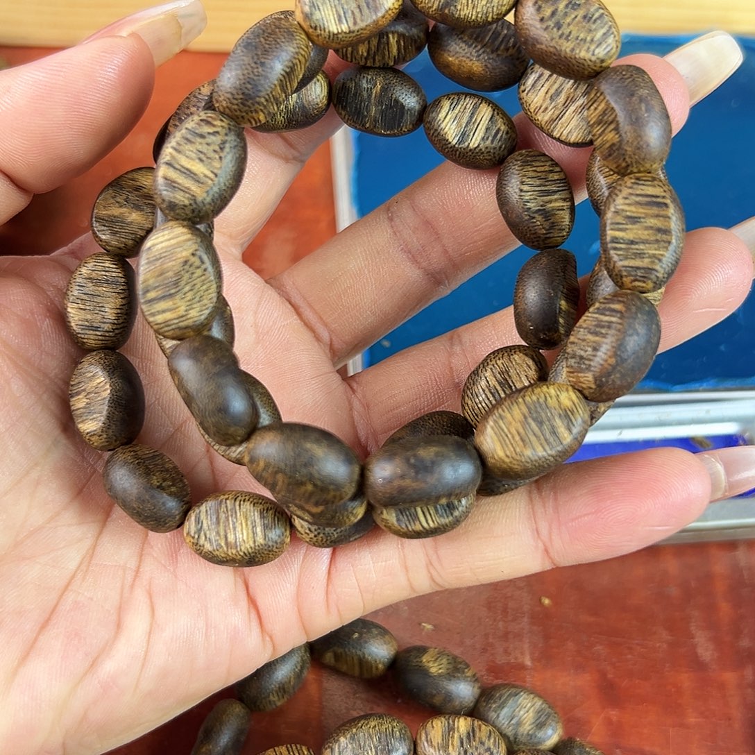 沉香碎屑沉香卡10留疤单圈沉浮9g