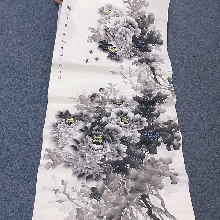 国画纯手绘字画宣纸