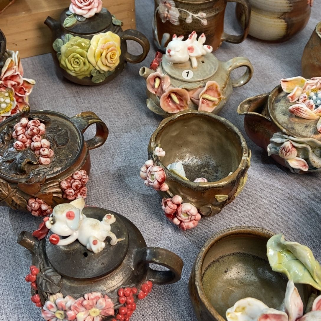 纯手工纯柴烧精品茶具