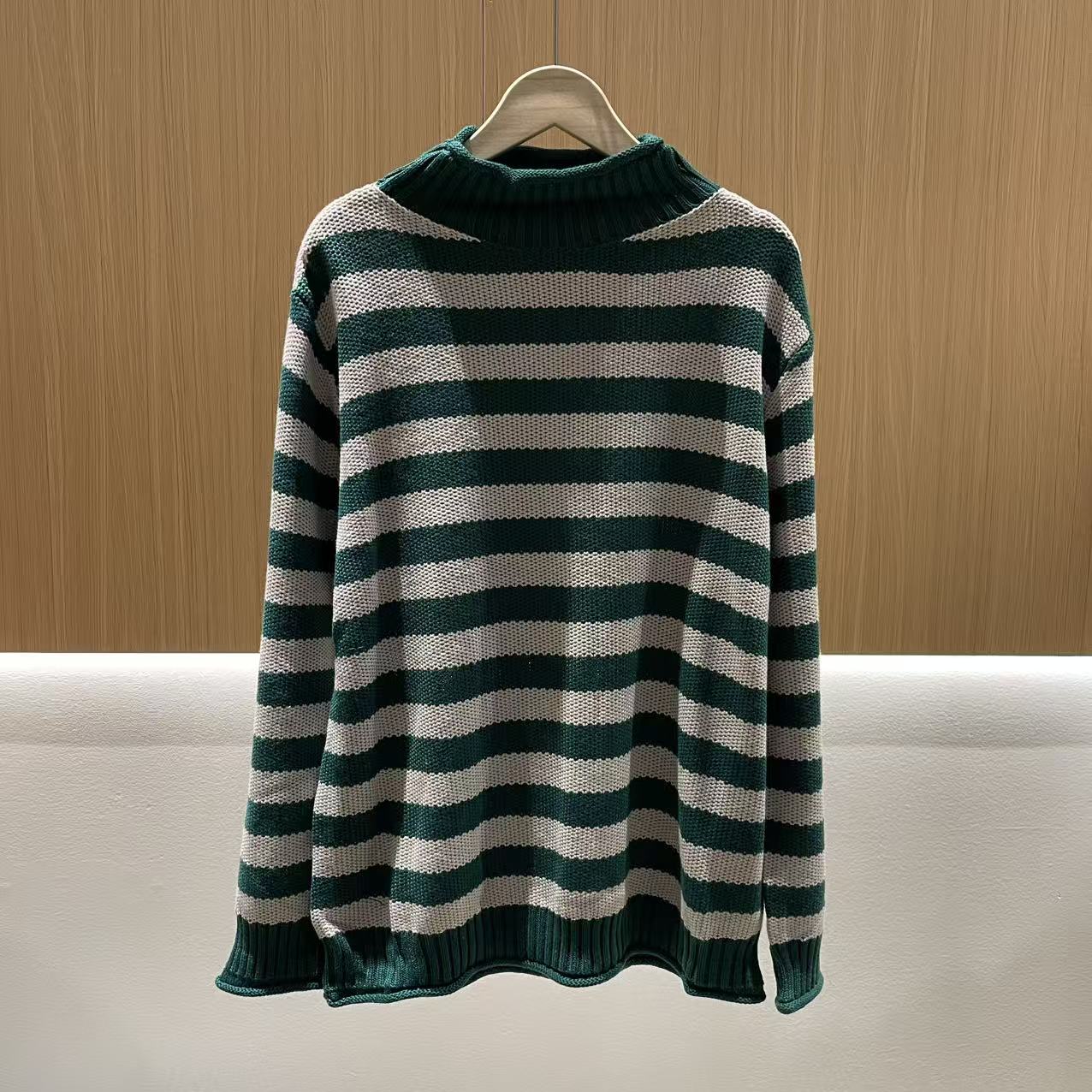 18101新款秋冬文艺复古休闲百搭休闲内搭打底针织衫