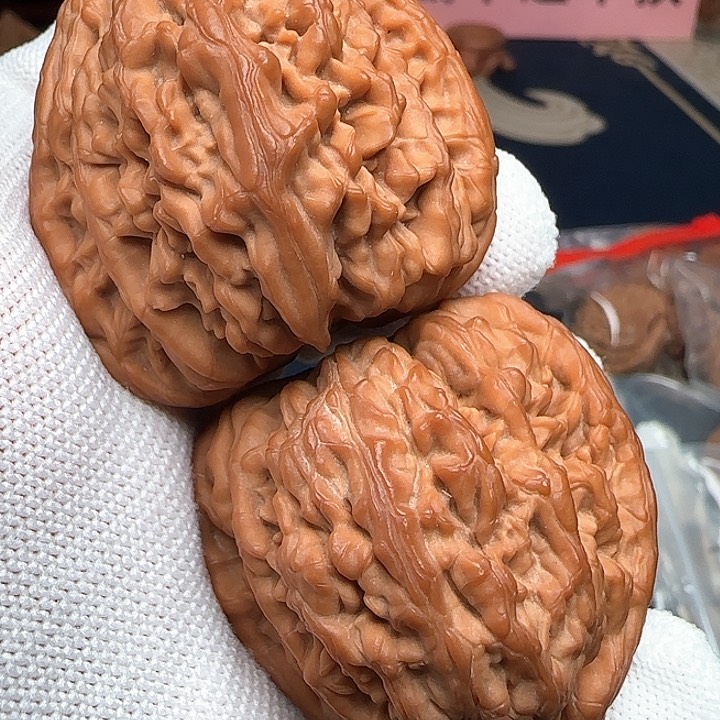 文玩核桃吊坠全品蓟县虎头王44