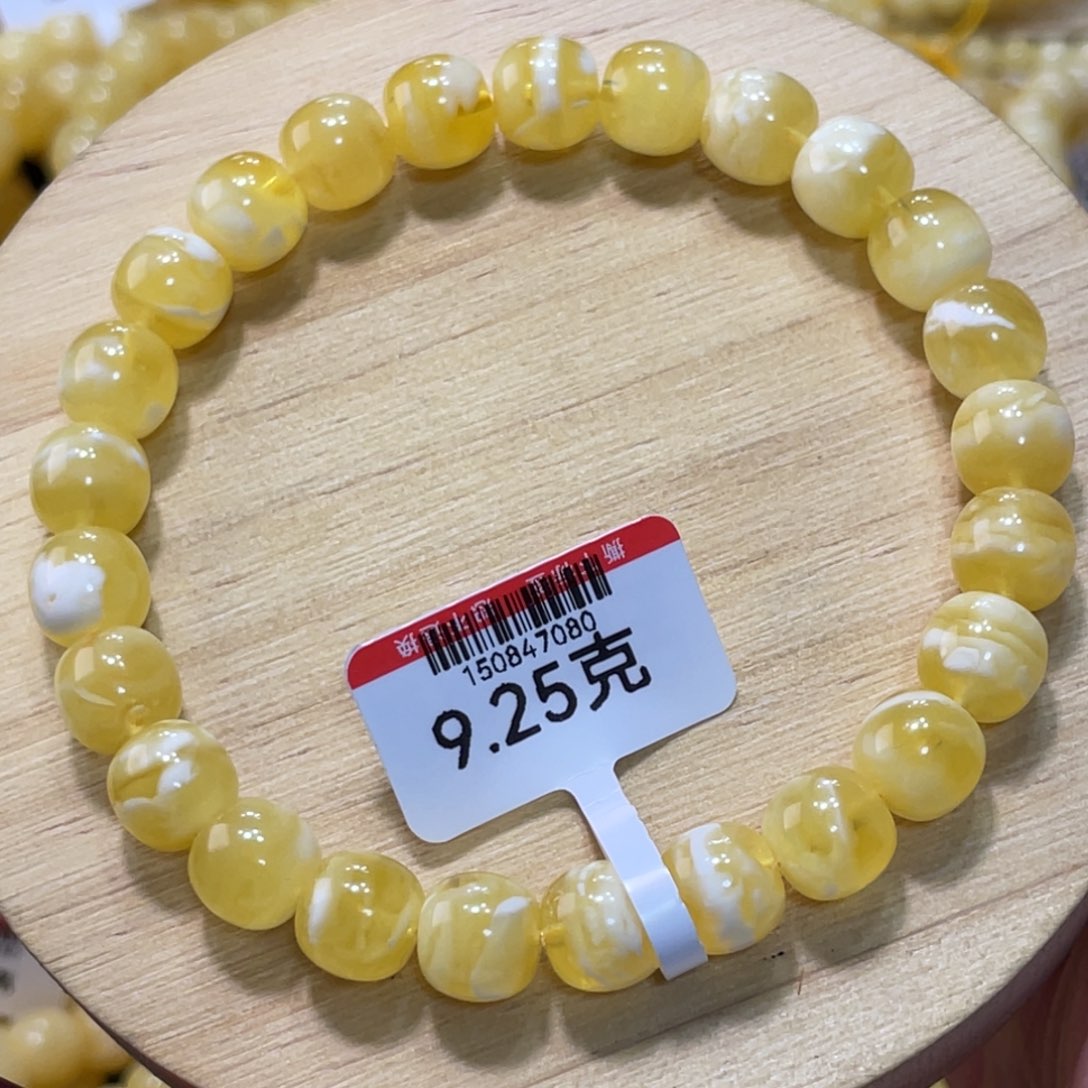 蜜蜡手链未镶嵌蜜蜡