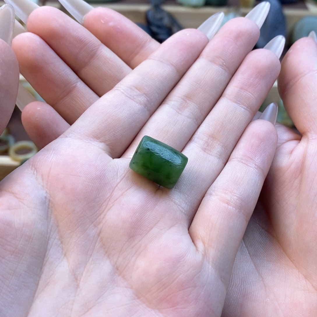 和田玉戒指未镶嵌森*❉定制