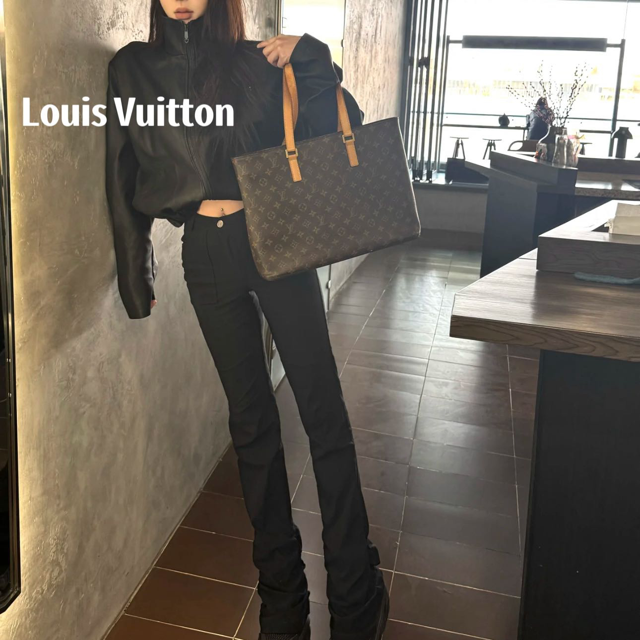 修复品618715/LouisVuitton/路易威登老花薇薇安 配皮换新