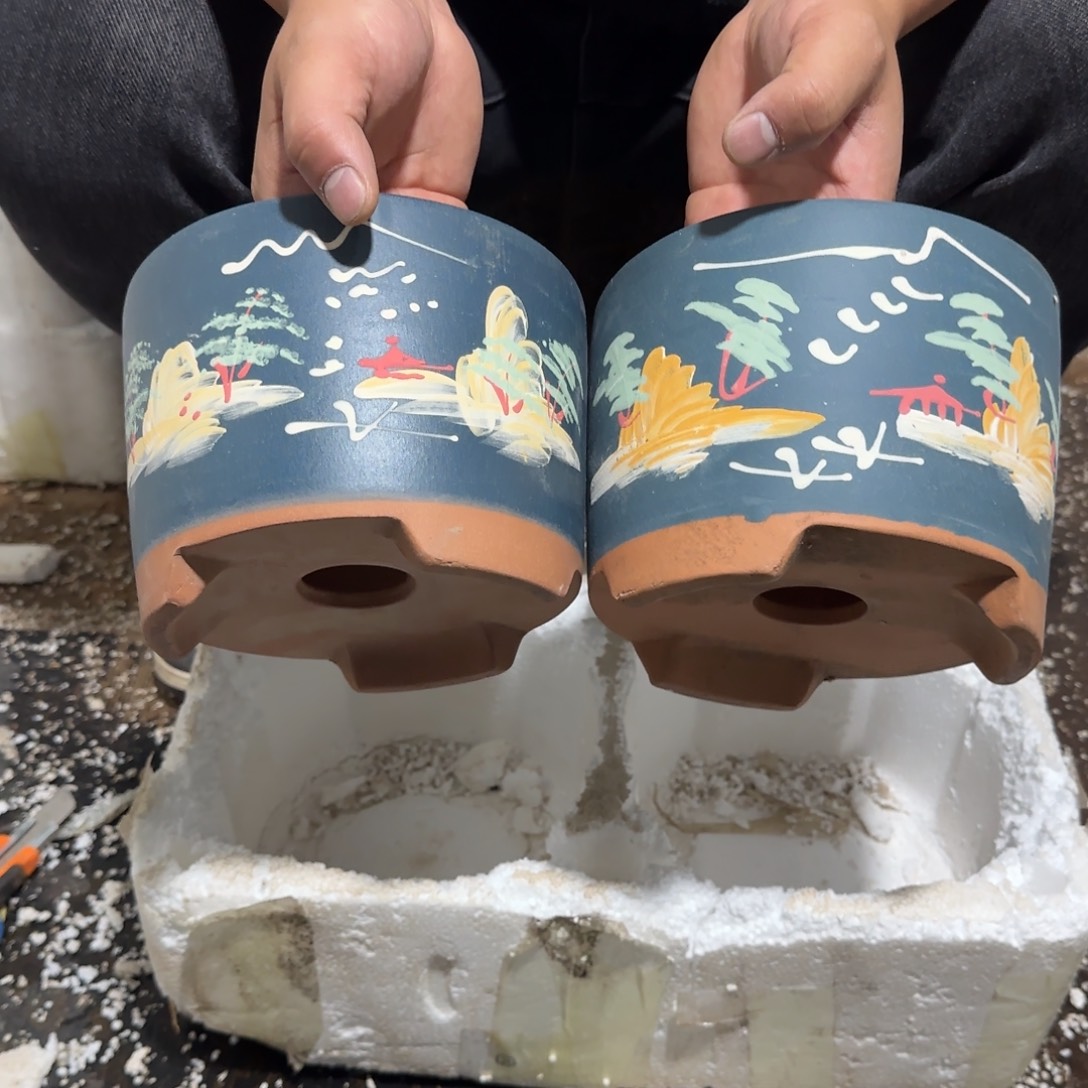 花盆紫砂瑕疵和瑕疵