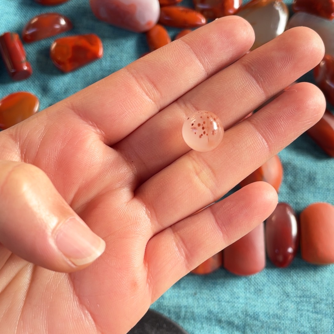 安***～南红玛瑙未镶嵌手链