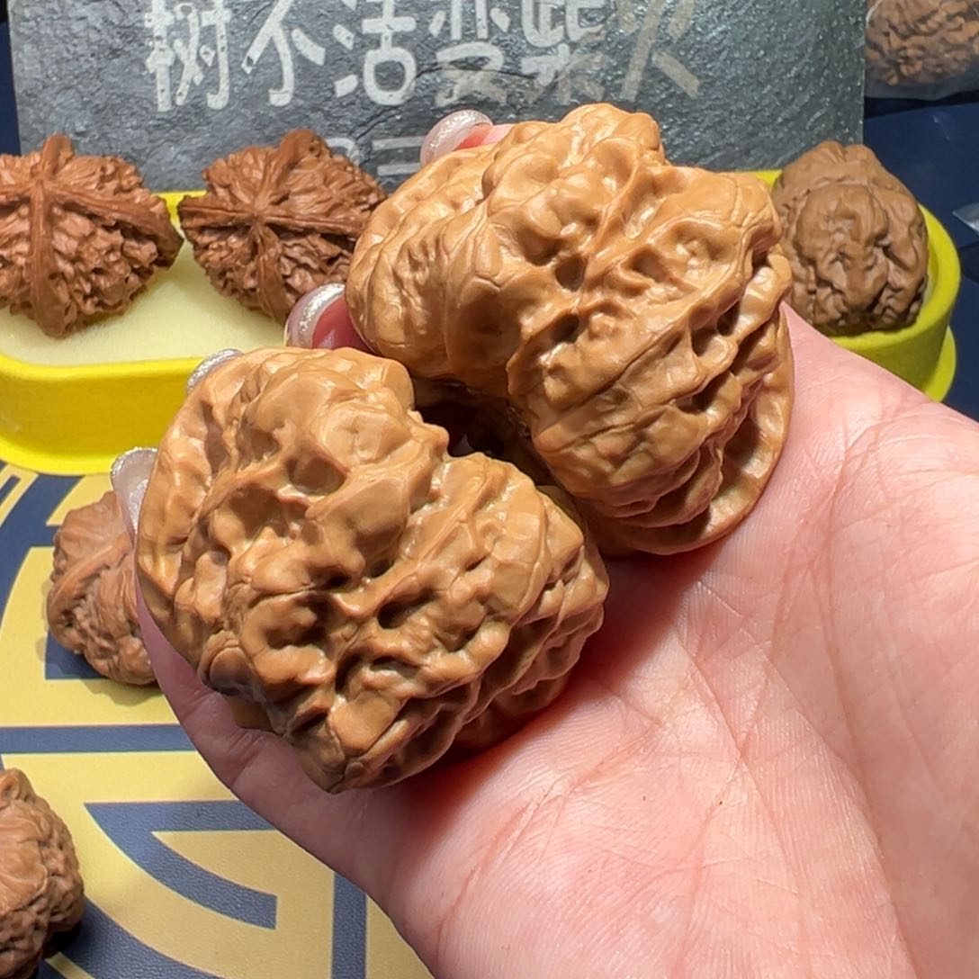 文玩核桃把件蛤蟆46