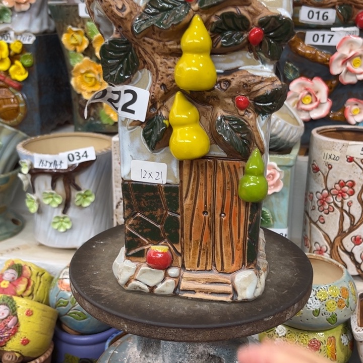 紫砂花盆粗陶材质多肉花盆