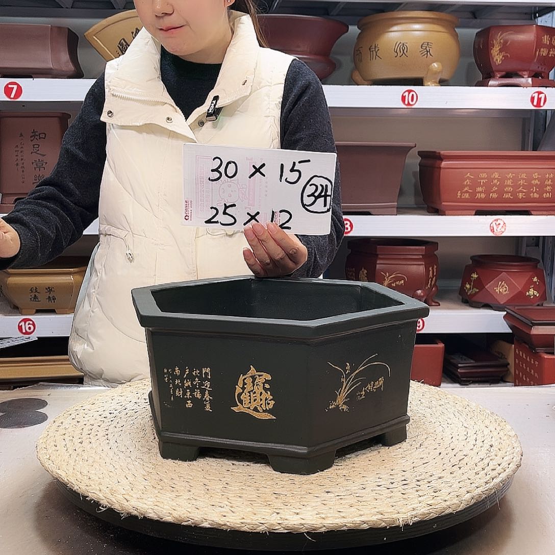 花盆紫砂紫砂花盆