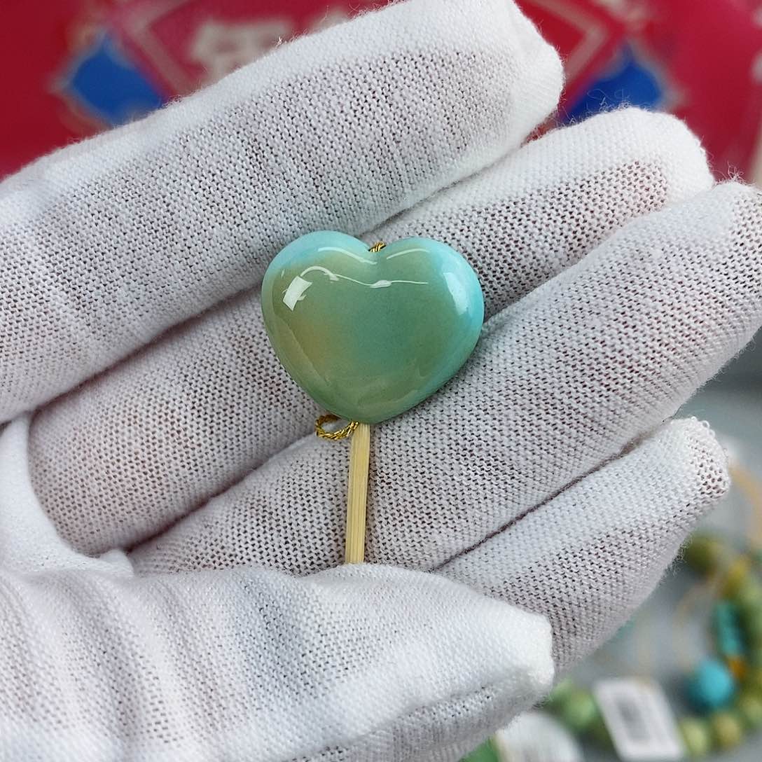 绿松石珠宝奇石未镶嵌