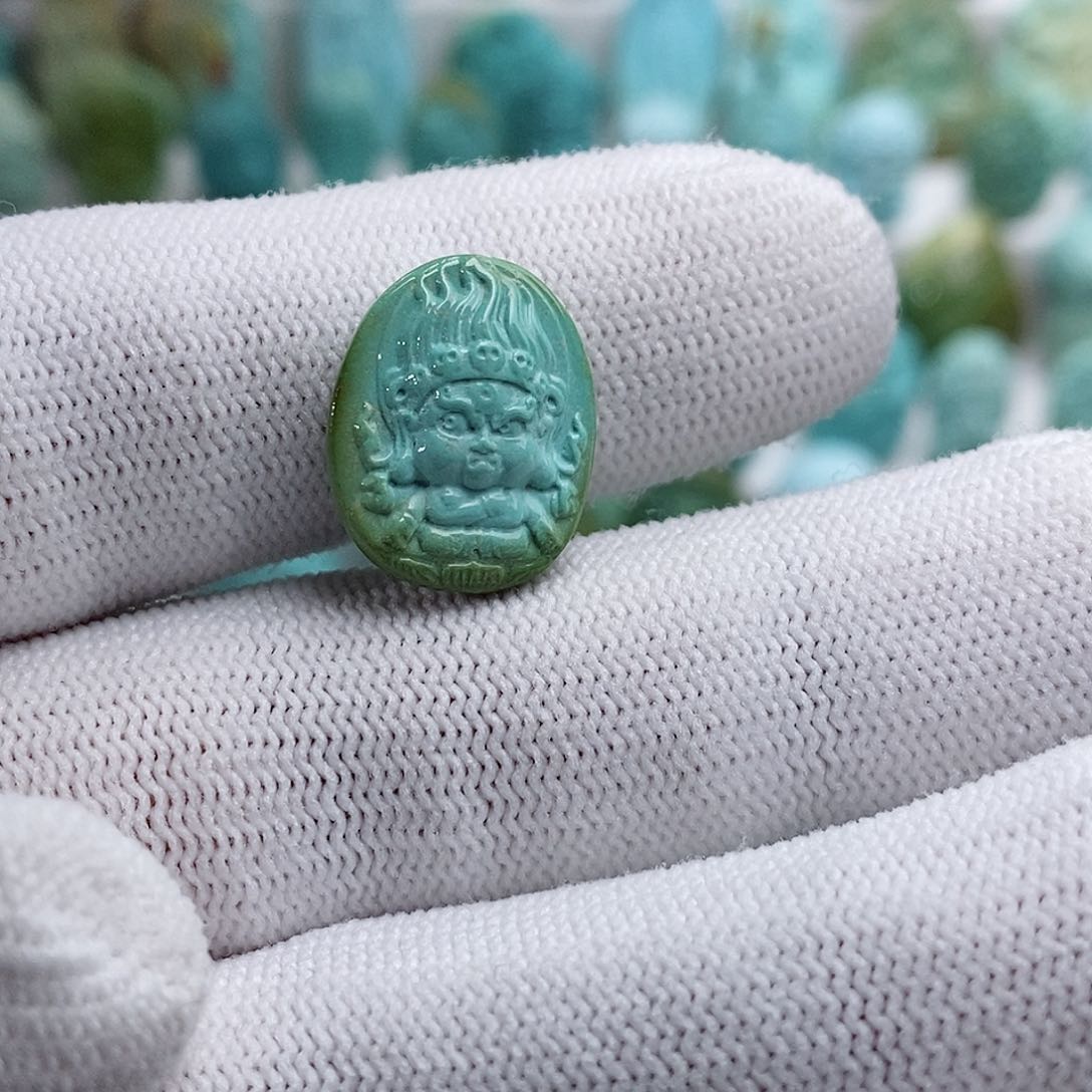 绿松石绿松石未镶嵌乐*涛