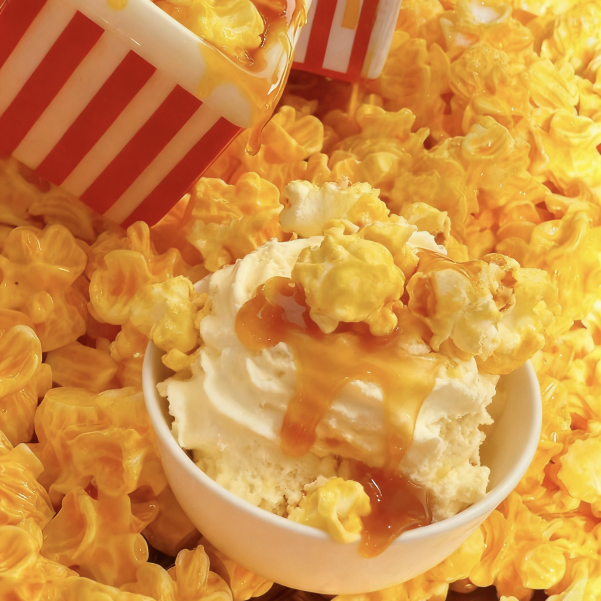 【甜饼定制】迷你爆米花  仿真食玩diy树脂配件