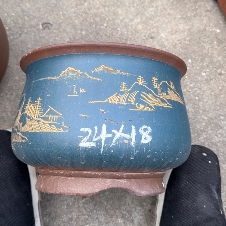 紫砂花盆特价清仓