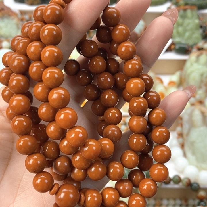 【闪购商品】透闪石质玉手串未镶嵌