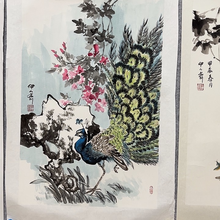 国画花鸟等多种形式为广大