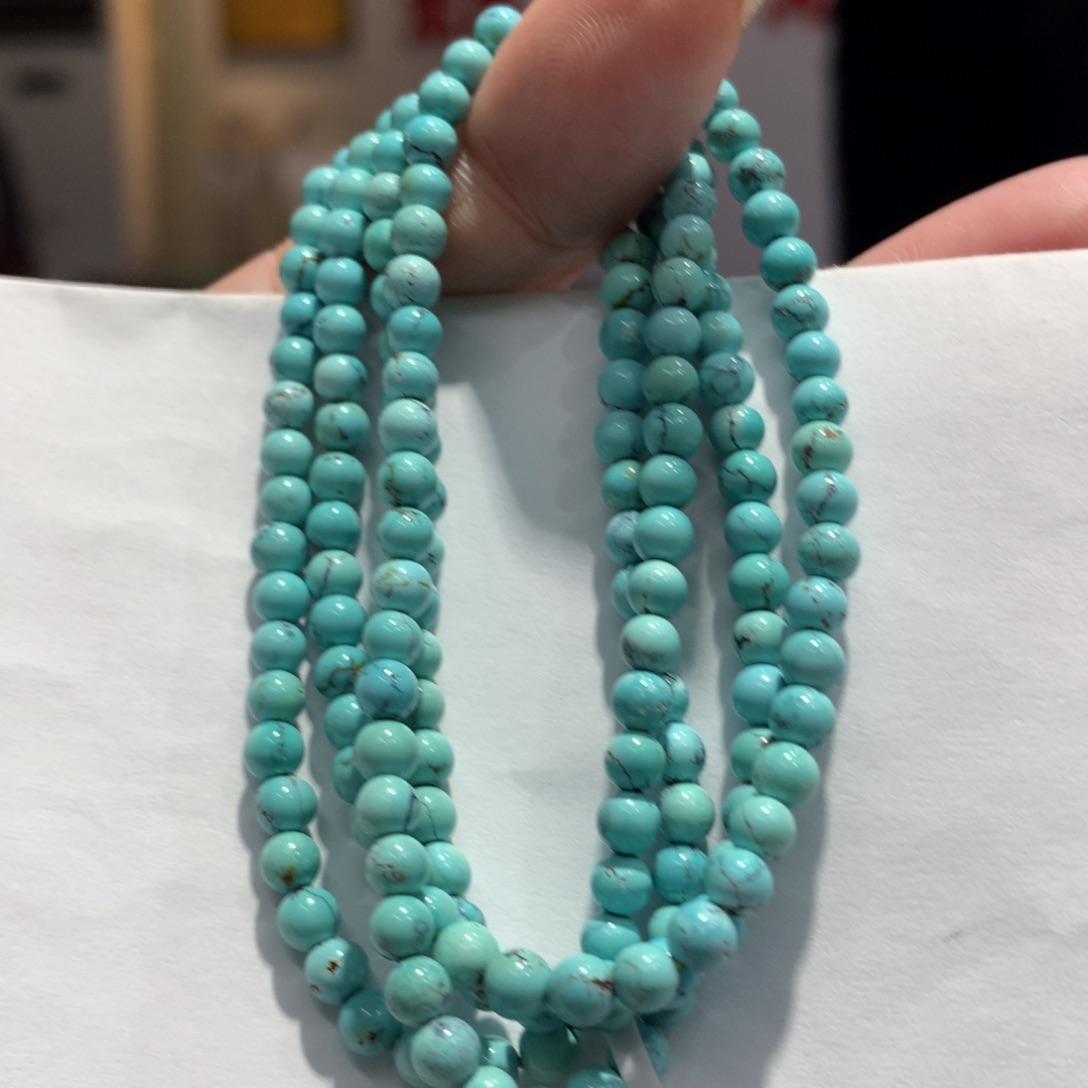 绿松石长链未镶嵌