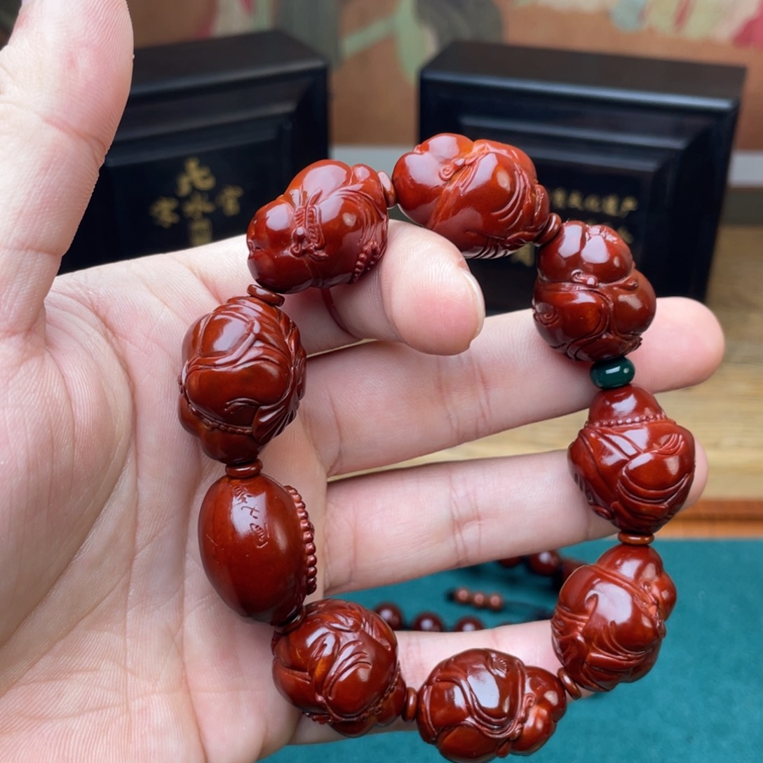 橄榄核手串弥勒表弟回血2.1