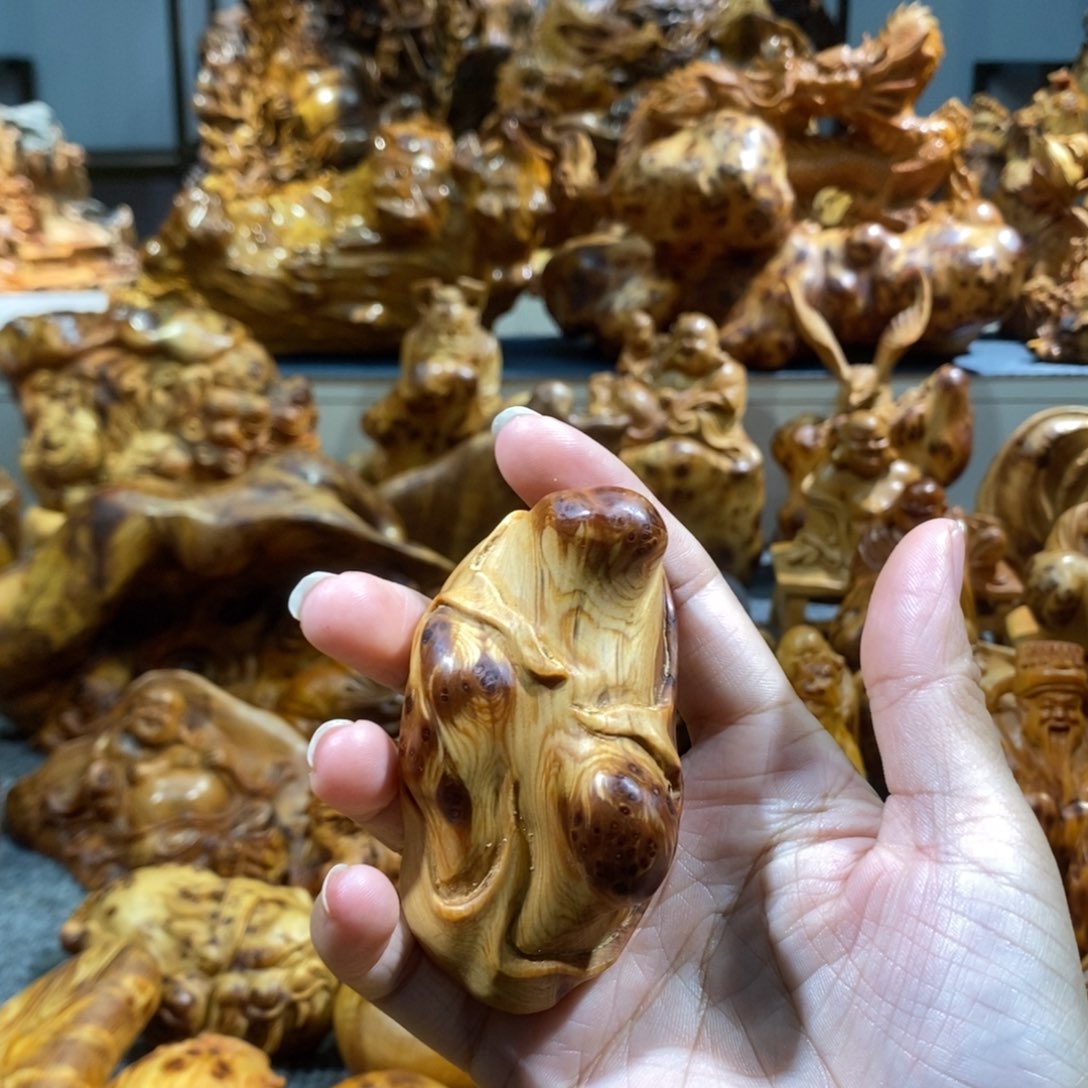 越***好木崖柏工艺品手把