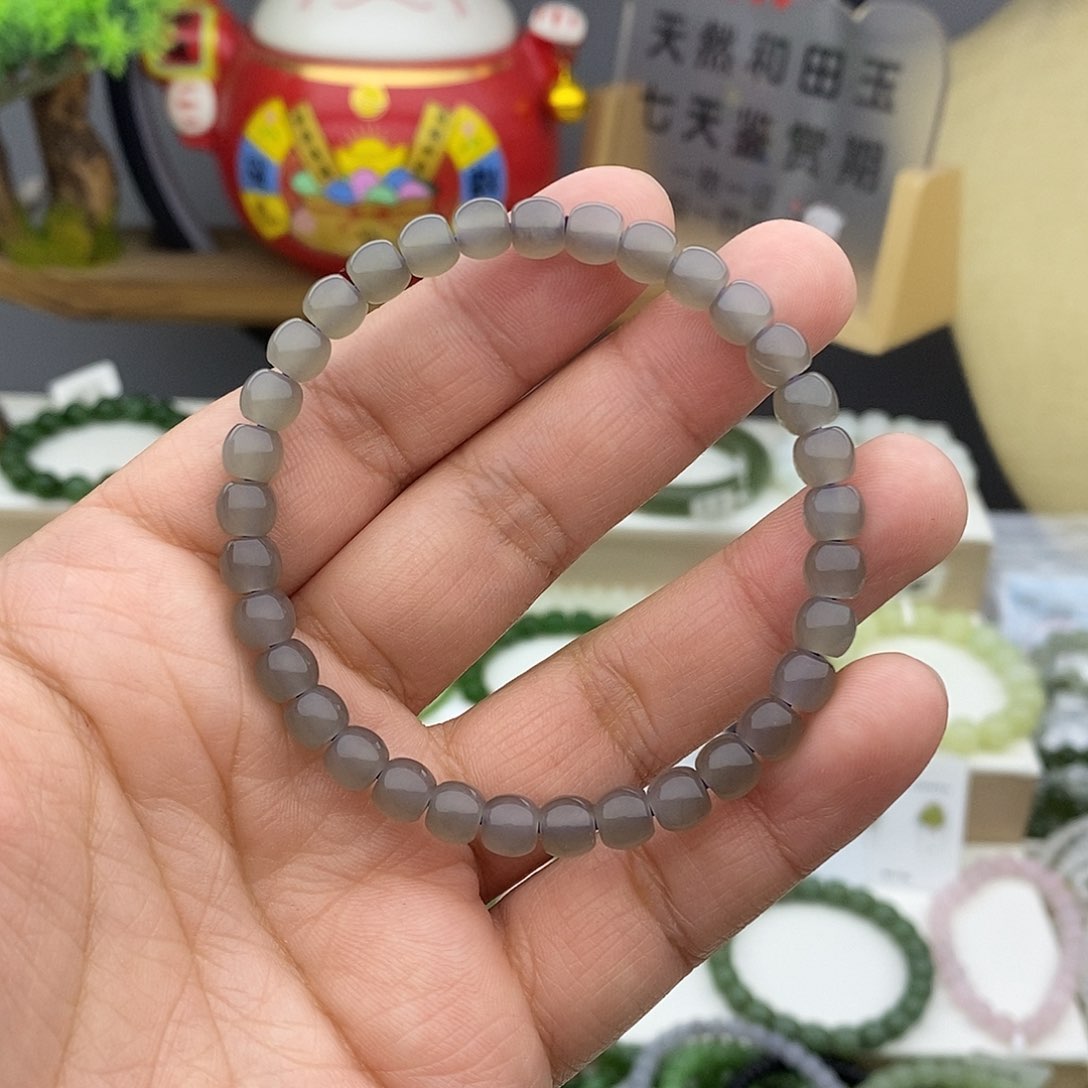 和田玉手链未镶嵌