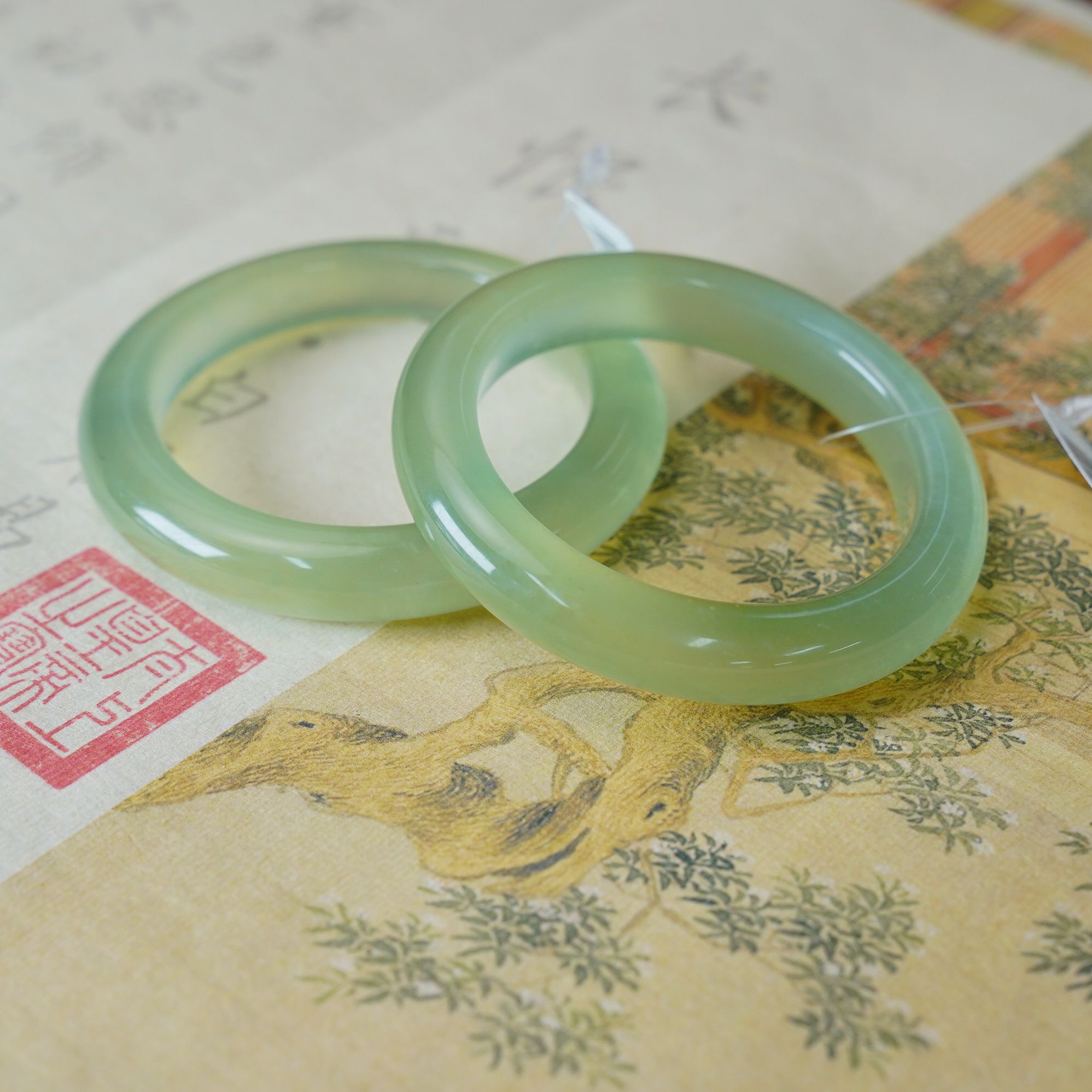 【睿泽&小池专属】岫玉手镯 49-60# 多样性发一 