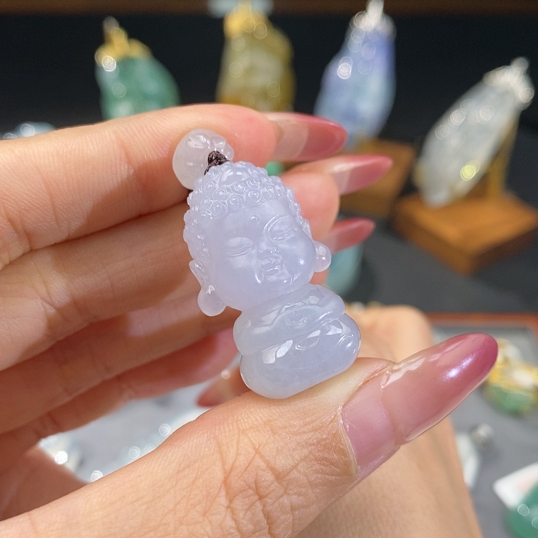 翡翠吊坠(不含链)未镶嵌小***9