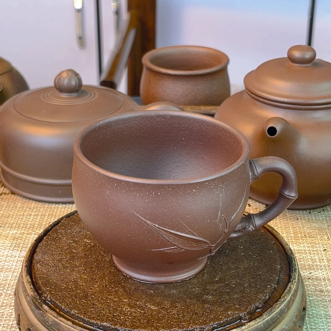 茶壶紫砂底槽清150cc