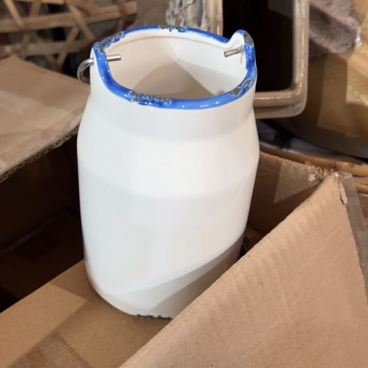 陶瓷花瓶摆件外贸出口微瑕捡漏