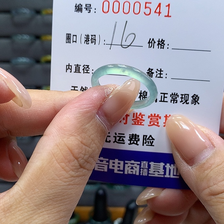 翡翠戒指未镶嵌     541