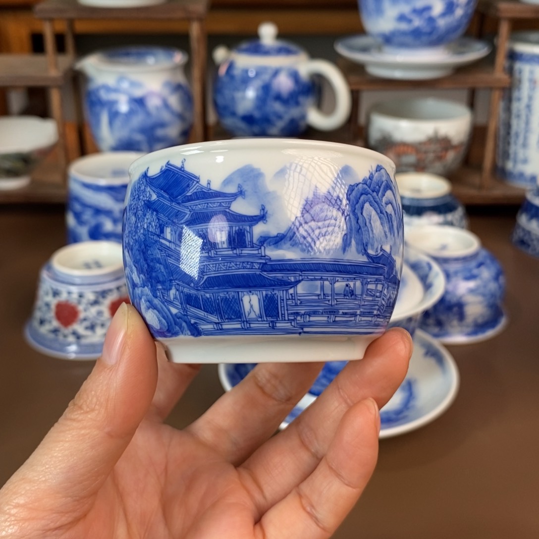 景德镇陶瓷手工手绘