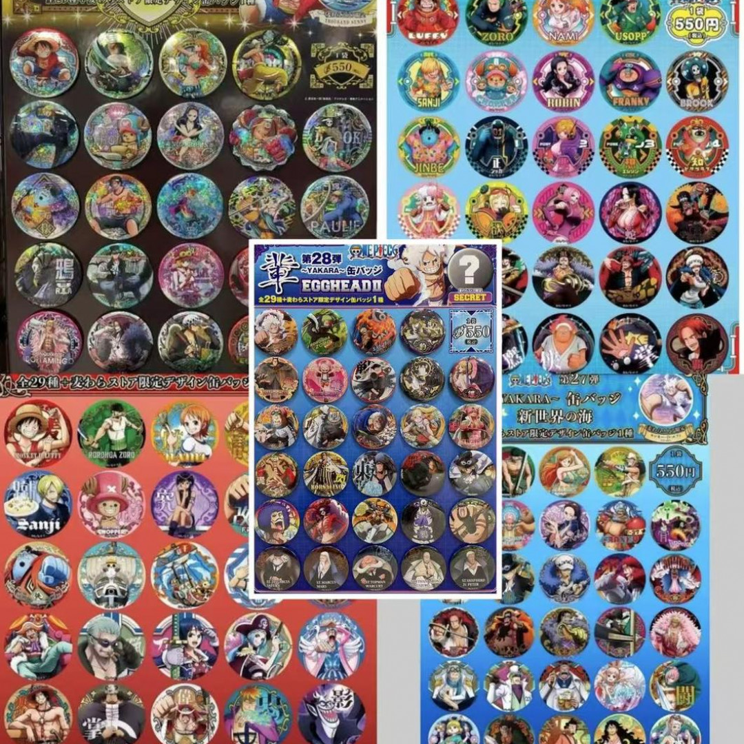 海贼王辈字21 25 26 27 28弹吧唧盲盒