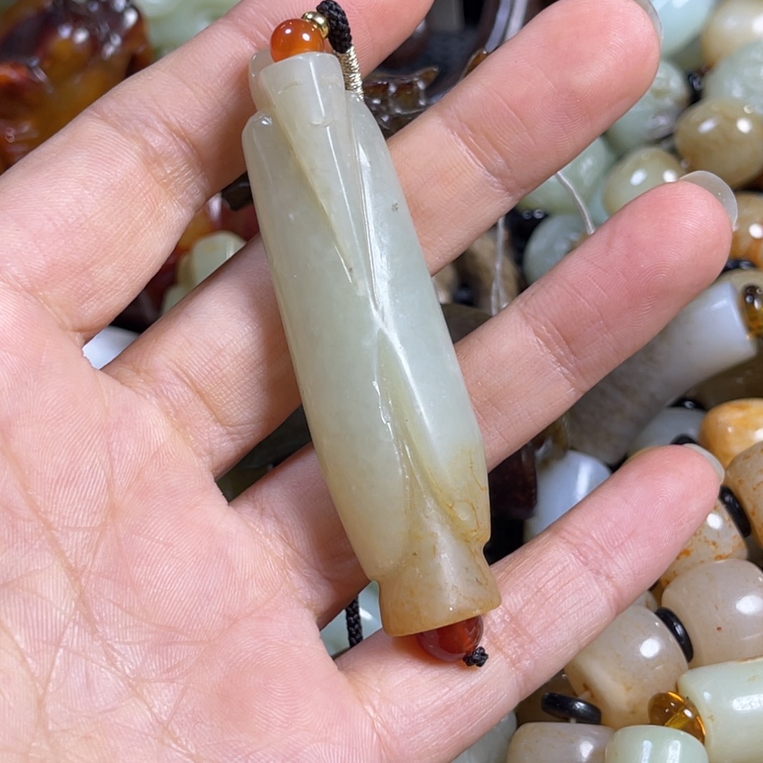 和田玉挂件未镶嵌用****8