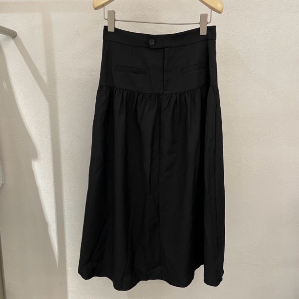 JIEJIEJIA-假口袋拼接半裙36016