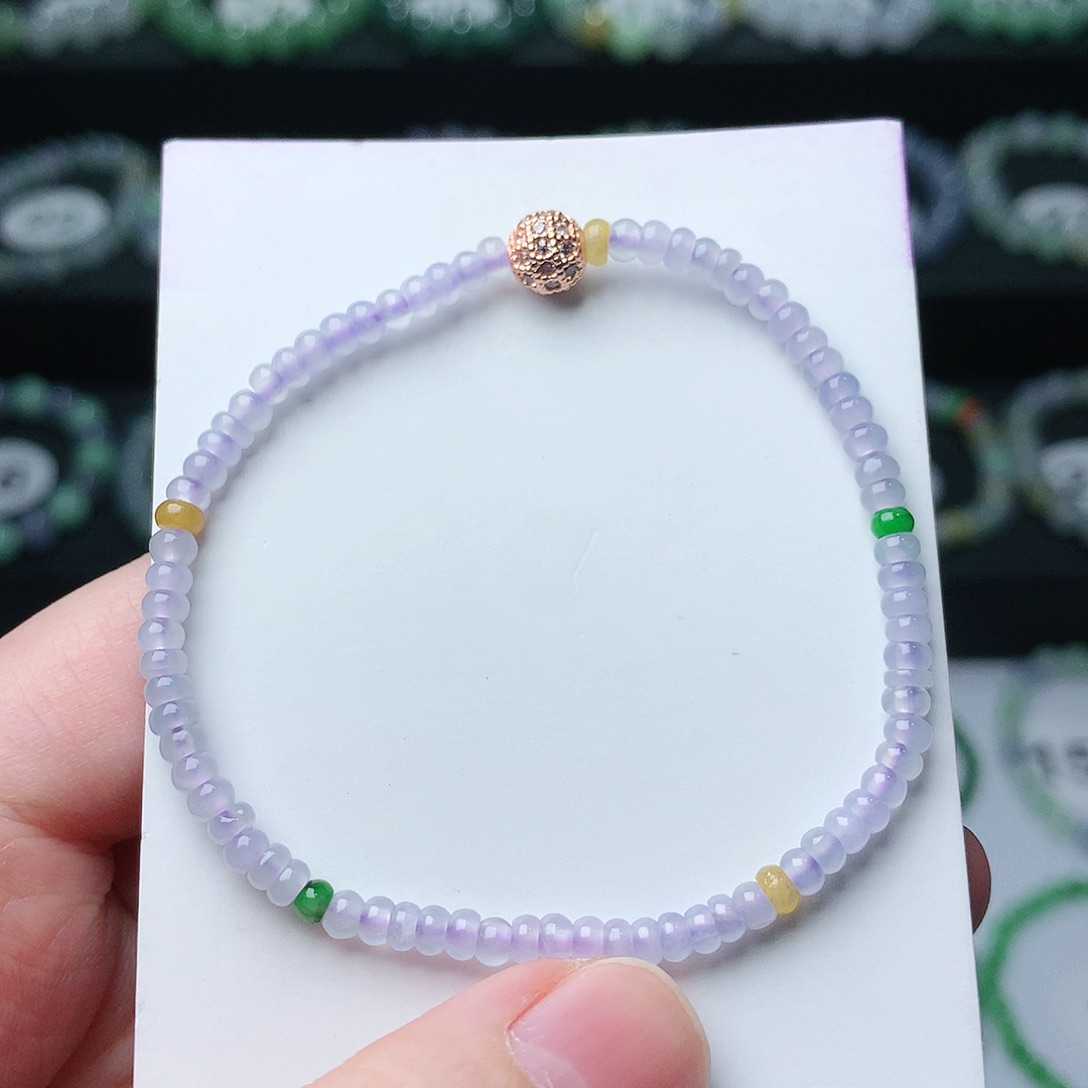 翡翠手链未镶嵌翡翠