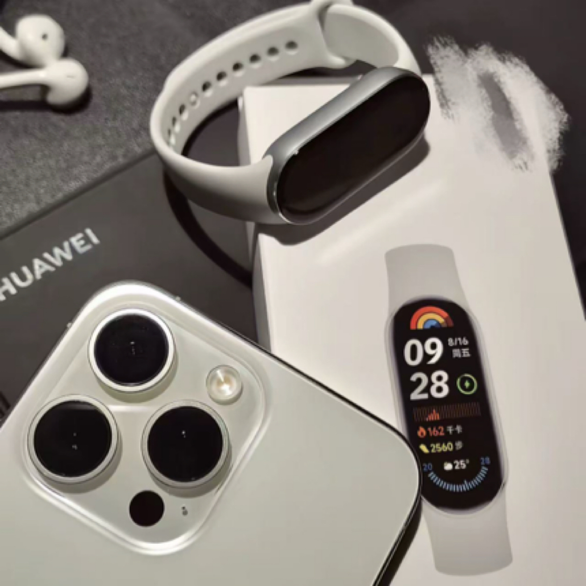 9新 Apple/苹果 全网通多功能iPhone智能手环充电