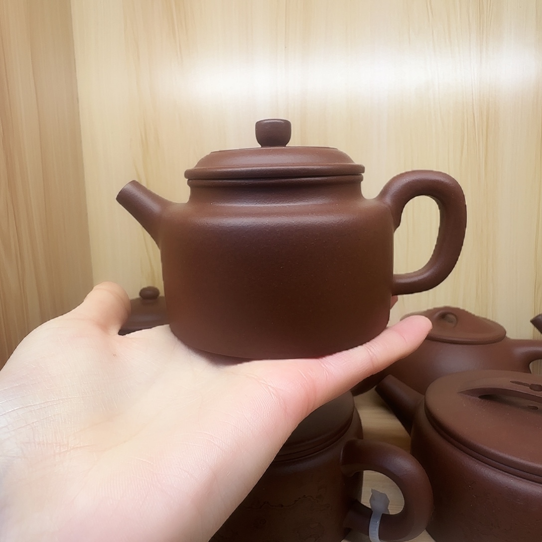 茶壶紫砂国工蒋洁全手工底槽清德钟200