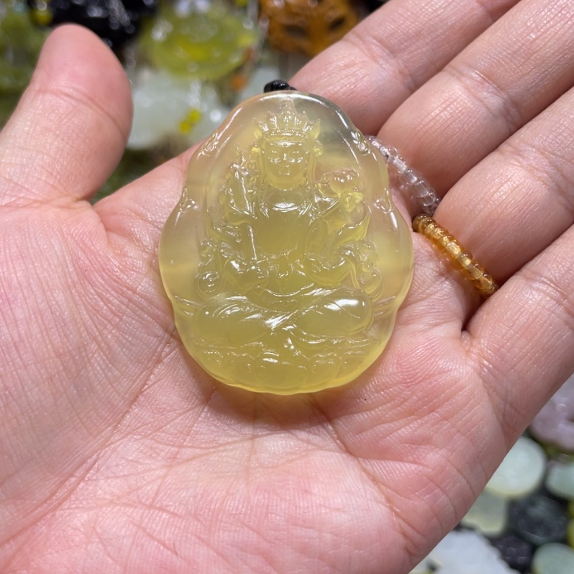 【闪购商品】岫玉颈饰未镶嵌81虎守护神