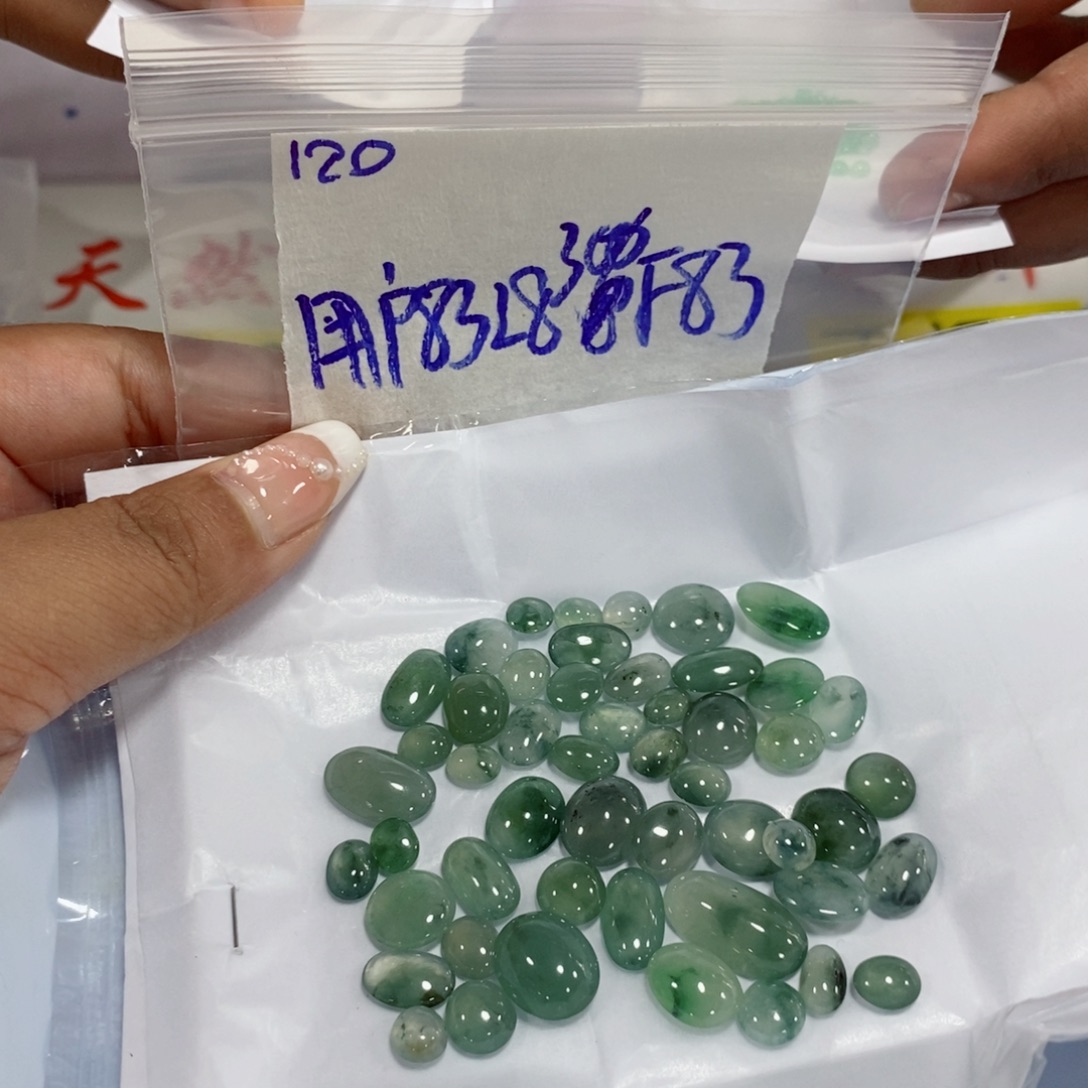 用***0定制翡翠未镶嵌不